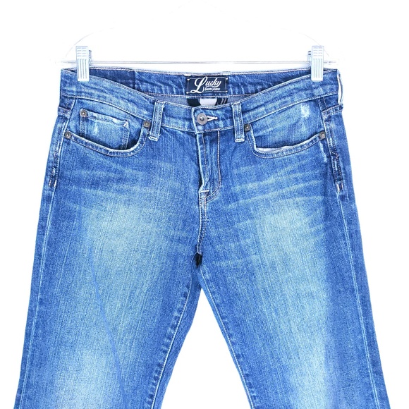 Lucky Brand Women Jean Sweet N Low Crop Size 6 (31x23) - Picture 3 of 7